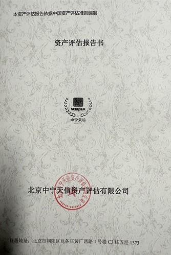 资产评估报告